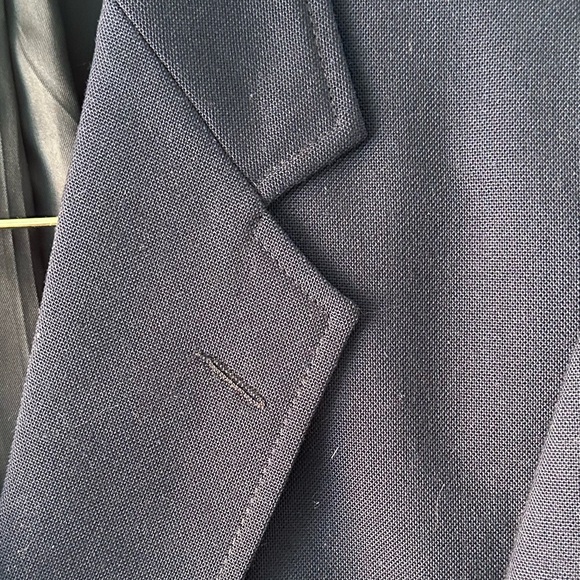 Navy Blue University Blazer - Picture 7 of 7